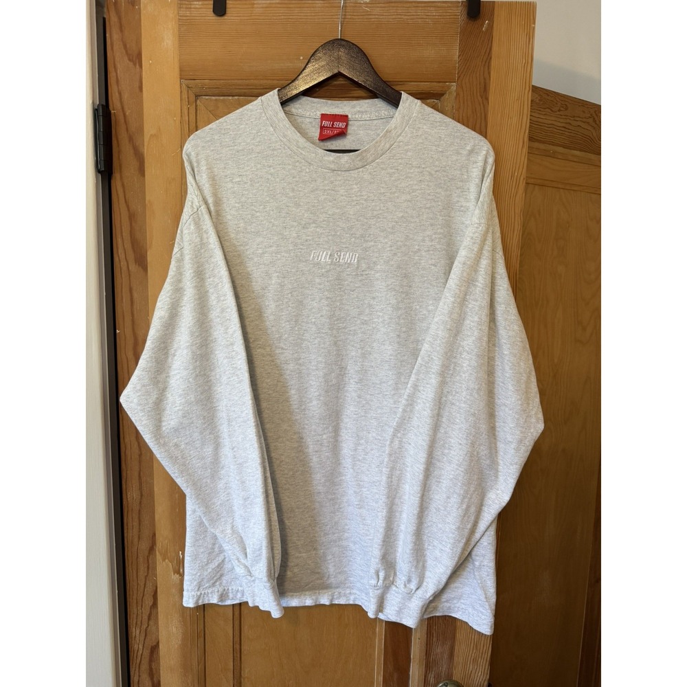 Full Send Nelk Boys Long Sleeve Embrodered Logo 2XL